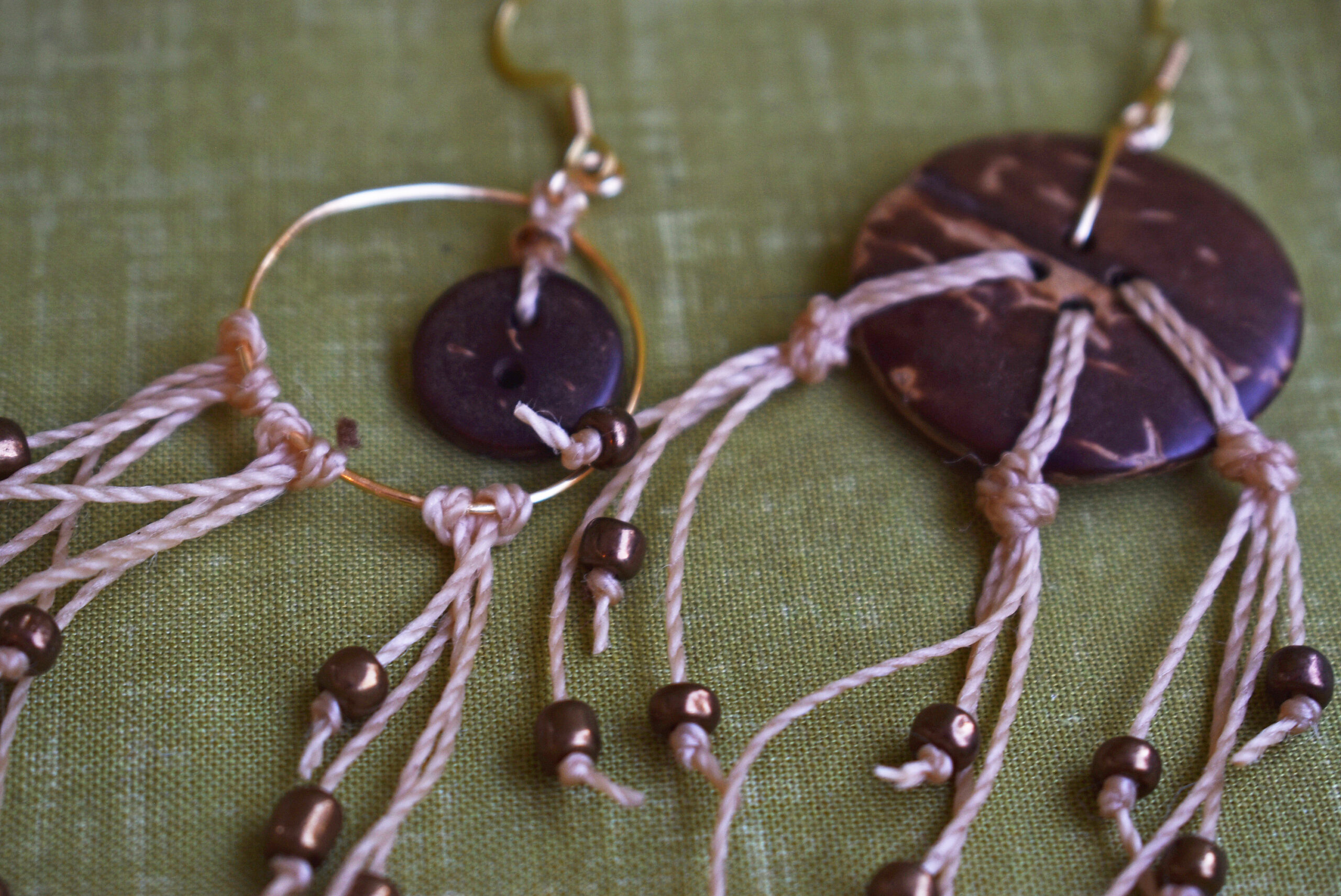 DSC_0969 button string earrings close up